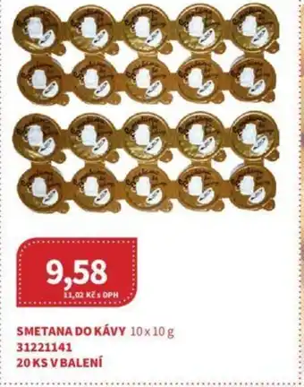 Kubík potraviny SMETANA DO KÁVY 10 x 10 g nabídka