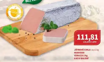 Kubík potraviny JÁTROVÁ CIHLA cca 1 kg nabídka