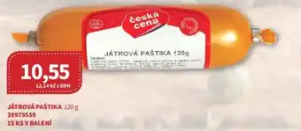 Kubík potraviny JÁTROVÁ PAŠTIKA 120 g nabídka