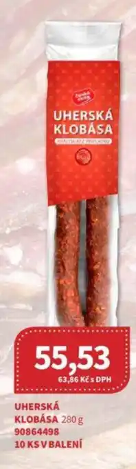 Kubík potraviny UHERSKÁ KLOBÁSA 280 g nabídka