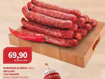 Kubík potraviny MAĎARSKÁ KLOBÁSA 400 g nabídka