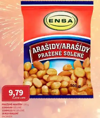 Kubík potraviny PRAŽENÉ ARAŠÍDY 100 g nabídka
