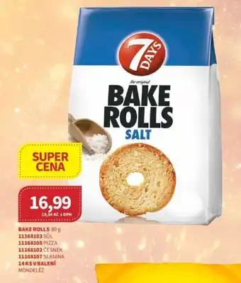 Kubík potraviny BAKE ROLLS 80 g nabídka