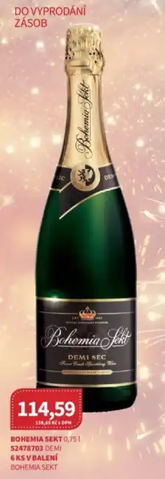 Kubík potraviny BOHEMIA SEKT 0,75 l. nabídka