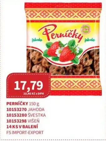 Kubík potraviny PERNÍČKY 150 g nabídka