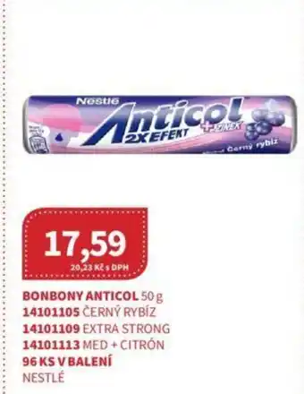 Kubík potraviny BONBONY ANTICOL 50 g nabídka