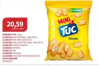 Kubík potraviny SUŠENKY TUC 100 g nabídka