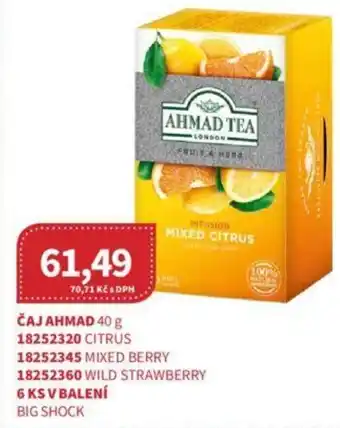 Kubík potraviny ČAJ AHMAD 40 g nabídka