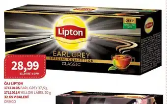 Kubík potraviny ČAJ LIPTON EARL GREY 37,5 g nabídka