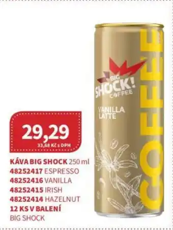 Kubík potraviny KÁVA BIG SHOCK 250 ml nabídka