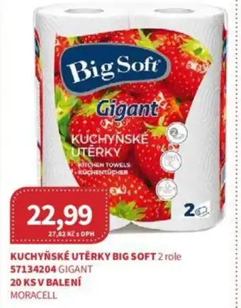 Kubík potraviny KUCHYŇSKÉ UTĚRKY BIG SOFT 2 role nabídka