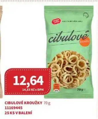 Kubík potraviny CIBULOVÉ KROUŽKY 70g nabídka