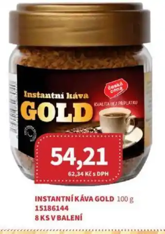 Kubík potraviny INSTANTNÍ KÁVA GOLD 100 g nabídka