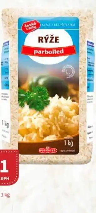 Kubík potraviny RÝŽE PARBOILED 1kg nabídka