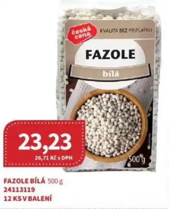 Kubík potraviny FAZOLE BÍLÁ 500 g nabídka