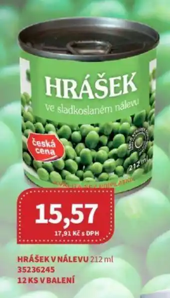 Kubík potraviny HRÁŠEK V NÁLEVU 212 ml nabídka