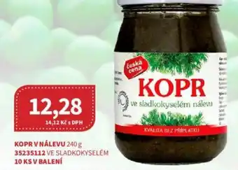 KOPR V NÁLEVU 240 g