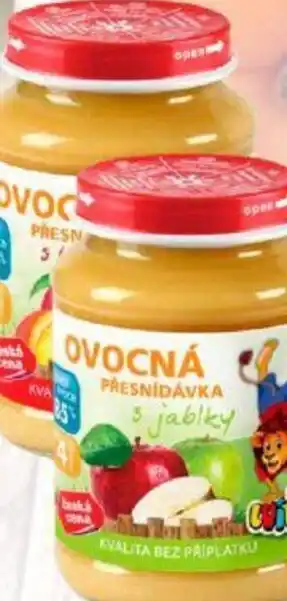 Kubík potraviny OVOCNÁ PŘESNÍDÁVKA LVÍČEK nabídka