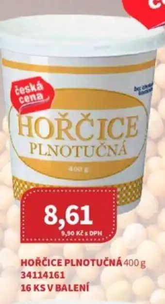 Kubík potraviny HOŘČICE PLNOTUČNÁ 400 g nabídka