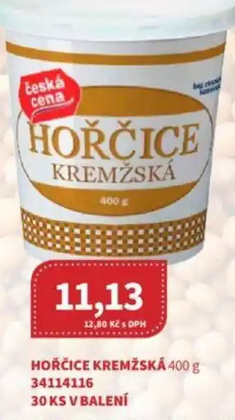Kubík potraviny HOŘČICE KREMŽSKÁ 400 g nabídka