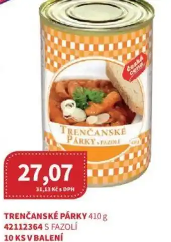 Kubík potraviny TRENČANSKÉ PÁRKY 410 g nabídka