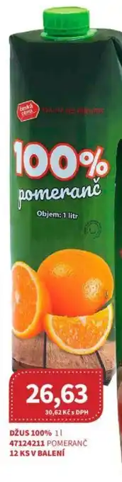Kubík potraviny DŽUS 100% 1L nabídka