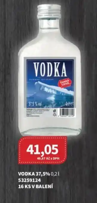 Kubík potraviny VODKA 37.5% 0.2L nabídka