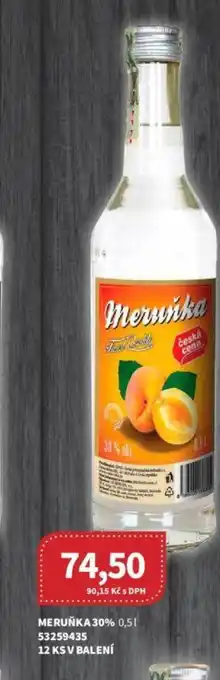 Kubík potraviny MERUŇKA 30% 0,5L nabídka