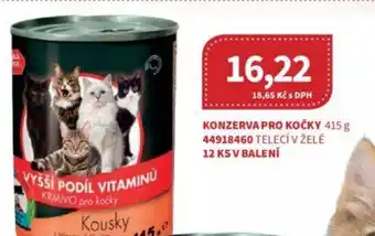 Kubík potraviny KONZERVA PRO KOČKY 415 g nabídka