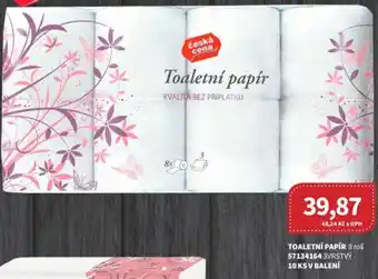 Kubík potraviny TOALETNÍ PAPÍR 8 rolí nabídka