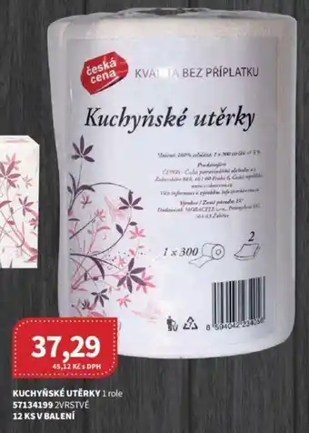 Kubík potraviny KUCHYŇSKÉ UTĚRKY 1 role nabídka