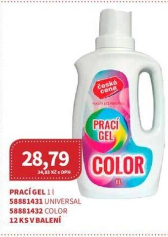 Kubík potraviny PRACÍ GEL 1L nabídka