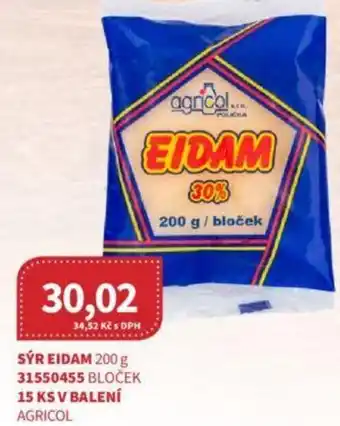 Kubík potraviny SÝR EIDAM 200 g nabídka