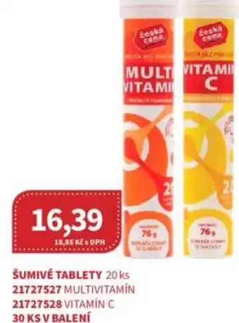 Kubík potraviny ŠUMIVÉ TABLETY 20 ks nabídka