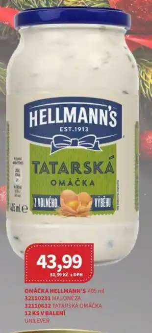 Kubík potraviny OMÁČKA HELLMANN'S 405 ml nabídka