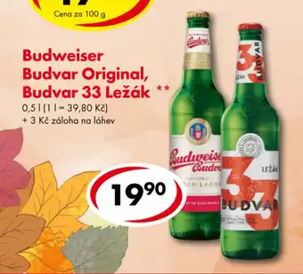 CBA Budweiser Budvar Original 0,5l nabídka