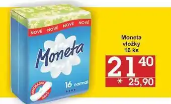 Jip Moneta vložky, 16 ks nabídka