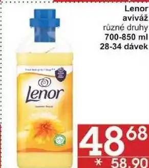 Jip Lenor aviváž různé druhy, 700-850 ml nabídka