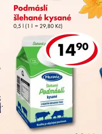 Podmáslí šlehané kysané 0,5l