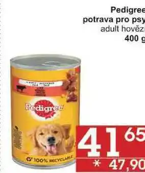 Jip Pedigree potrava pro psy adult hovězí, 400 g nabídka