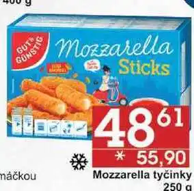 Jip Mozzarella tyčinky, 250 g nabídka