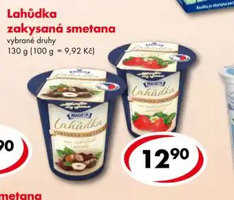 CBA Lahůdka zakysaná smetana 130g nabídka