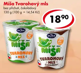 CBA Míša Tvarohový mls 130g nabídka