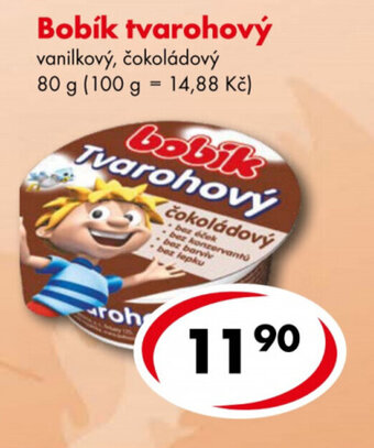 CBA Bobík tvarohový 80g nabídka