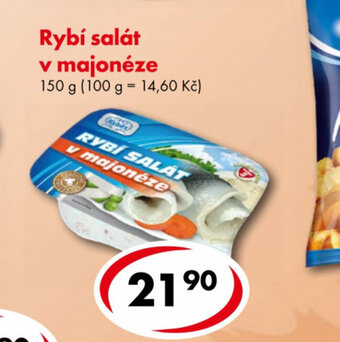 CBA Rybí salát v majonéze 150g nabídka