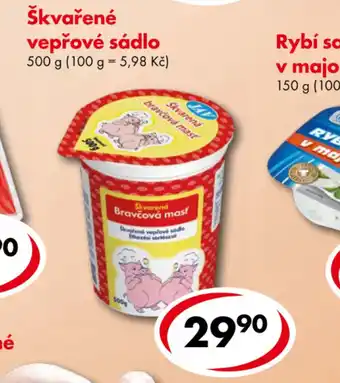 Škvařené vepřové sádlo 500g