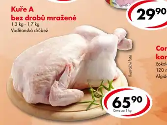 Kuře A bez drobů mražené 1kg