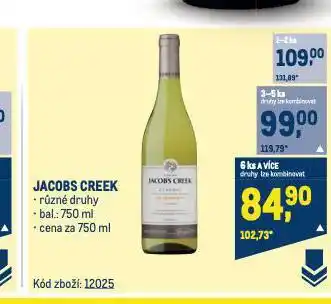 Makro Jacobs creek nabídka