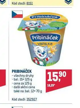 Makro Pribináček nabídka