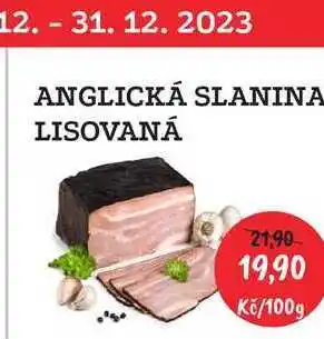RABBIT řeznictví Anglická slanina lisovaná 100g nabídka